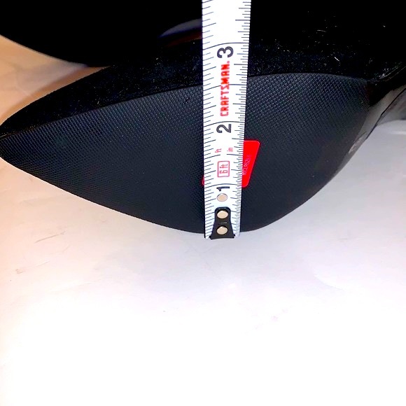 Alfani Step in Flex Tadashi heeled boot in black suede and leopard size 5 1/2 - Picture 10 of 10